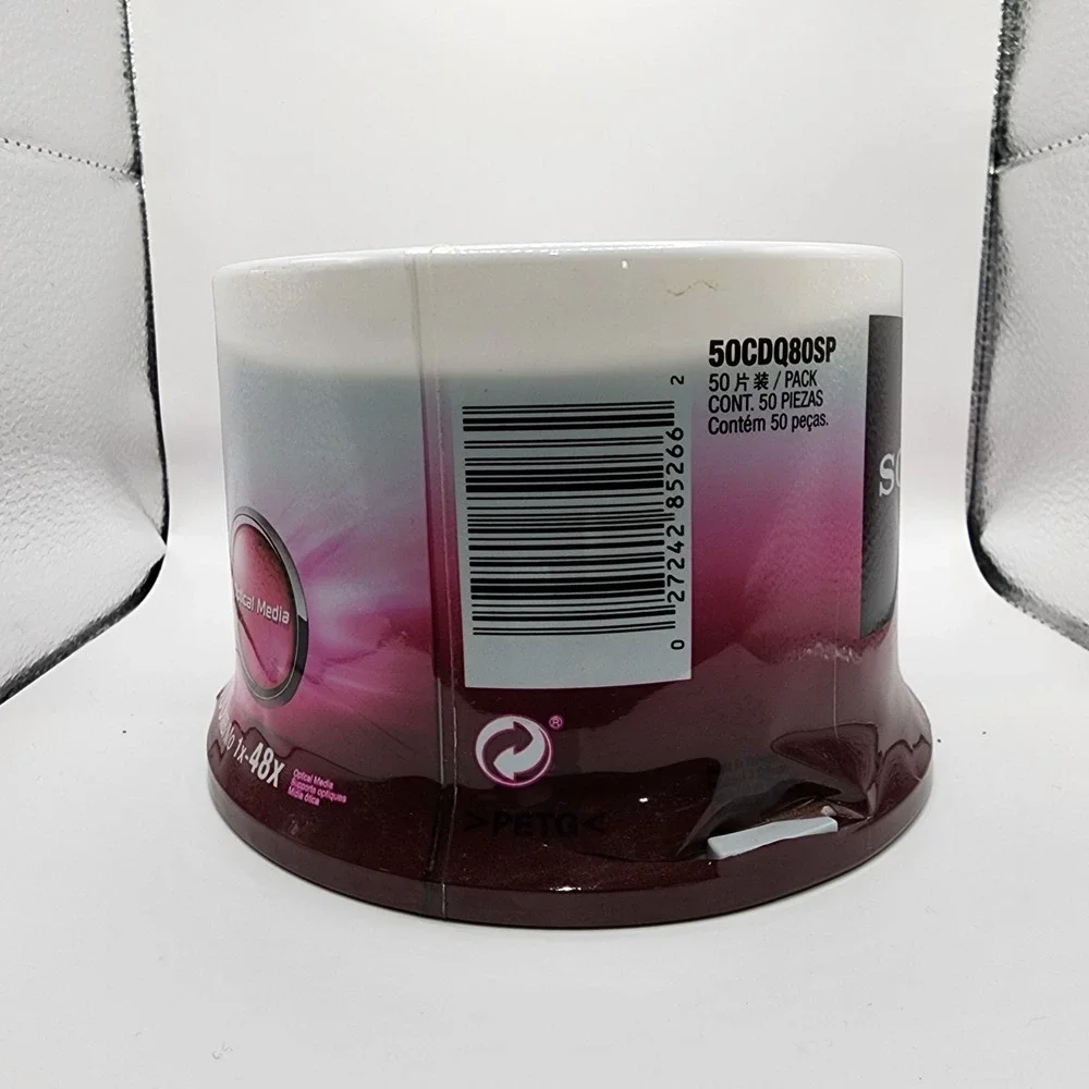 Sony‎ CD-R 50 Disc Pack 700 MB 48x Speed Optical Media Spindle